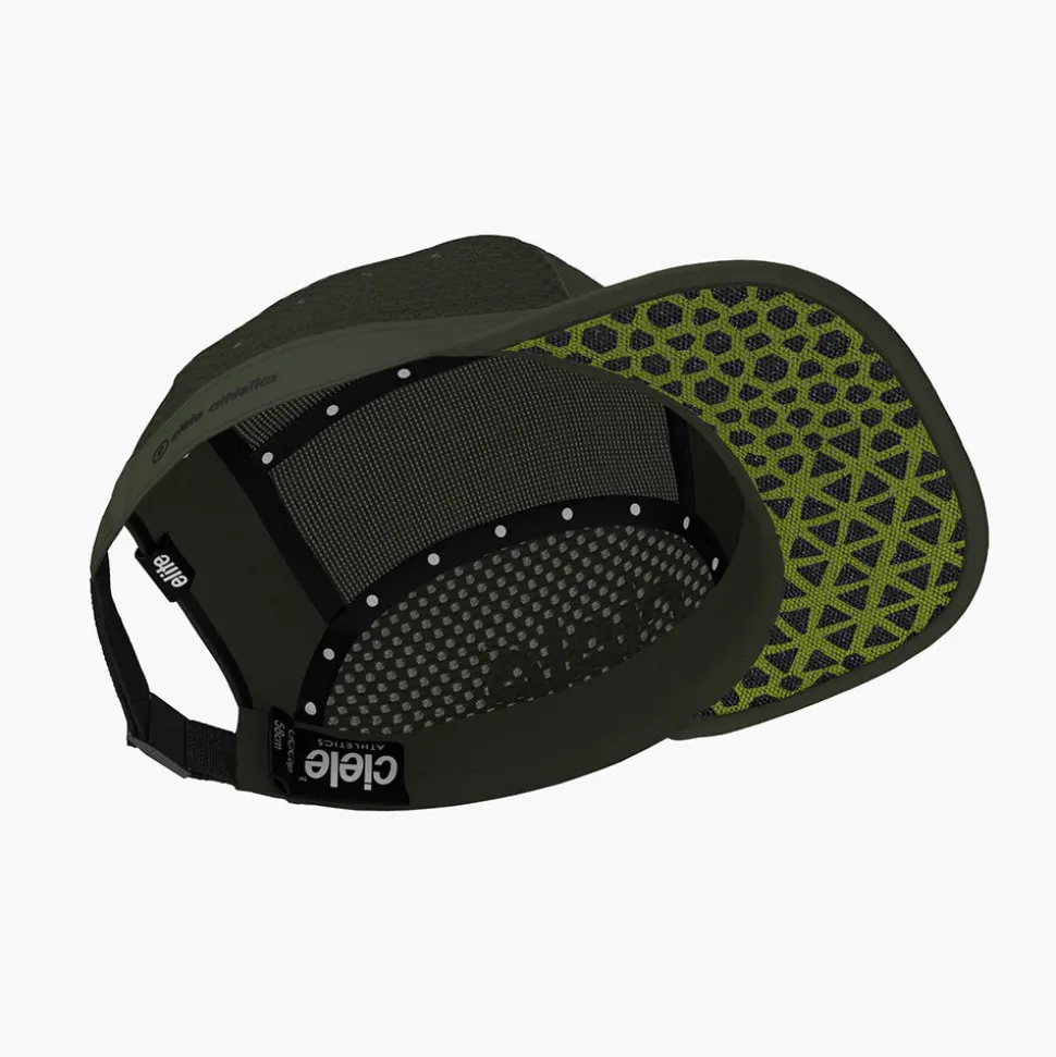 Clearance ciele athletics GOCap - Elite 24 - Raven Raven - Dark Green