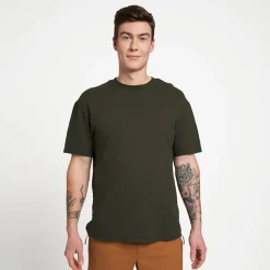 Outlet ciele athletics M NTRTShirt - Raven Raven - Dark Green