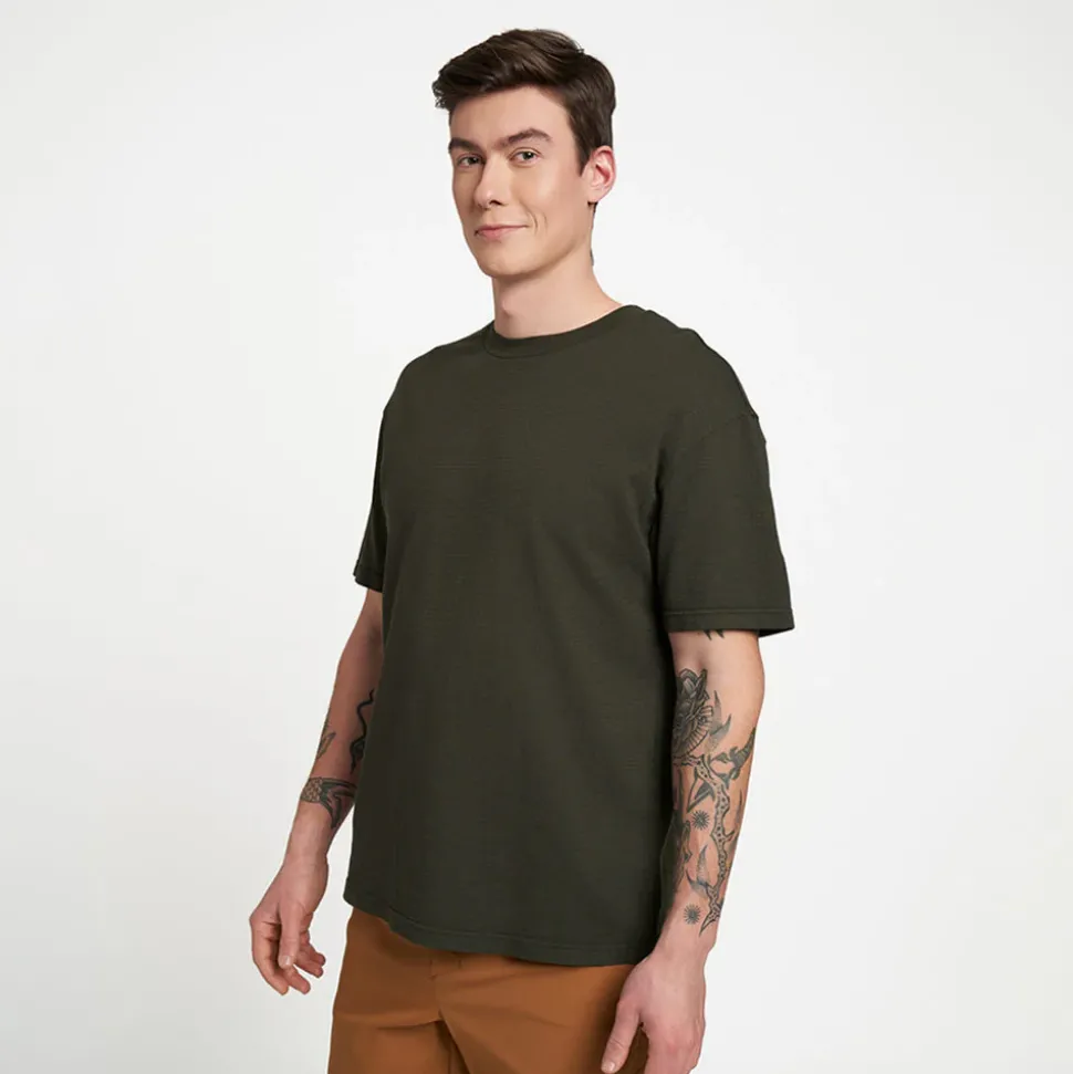 Outlet ciele athletics M NTRTShirt - Raven Raven - Dark Green