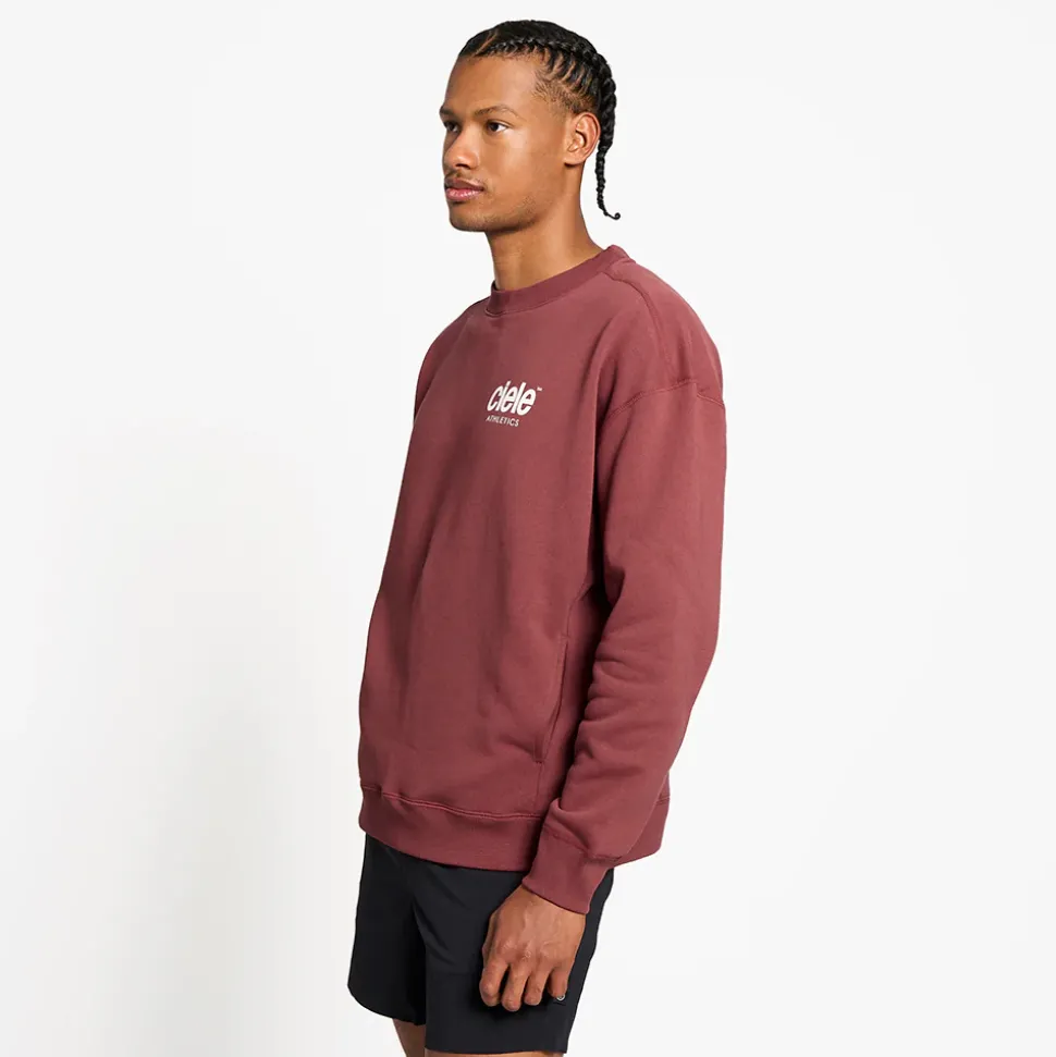 Flash Sale ciele athletics U CRWSweatshirt - Athletics - Brick