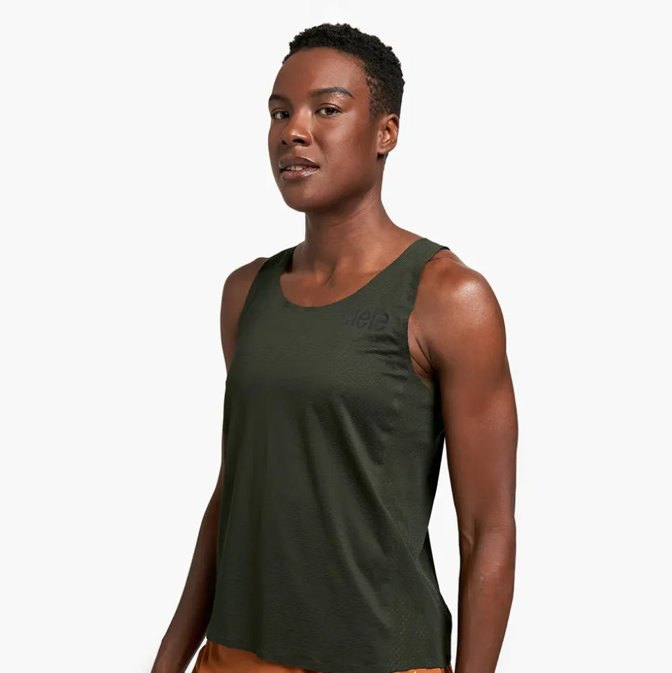 Fashion ciele athletics W RCDSinglet - Elite - Raven Raven - Dark Green