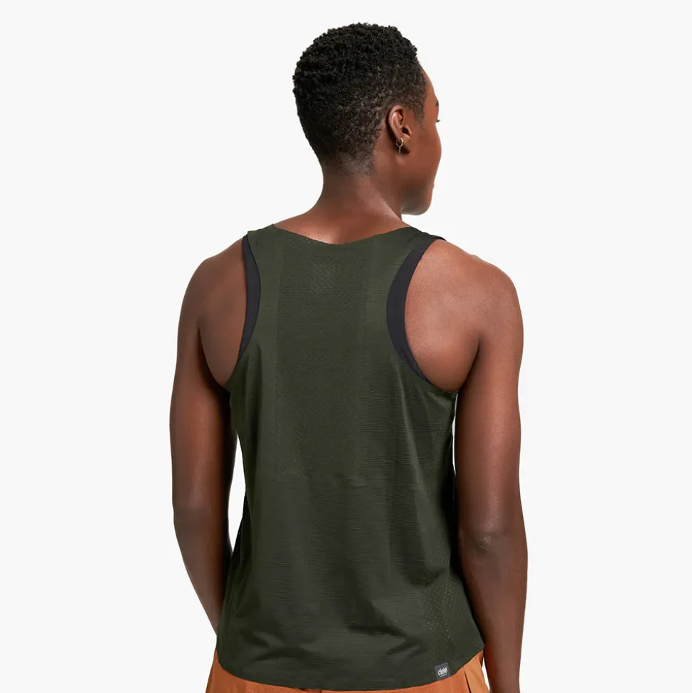 Fashion ciele athletics W RCDSinglet - Elite - Raven Raven - Dark Green